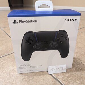 Sony PlayStation 5 PS5 DualSense Wireless Controller Haptic Feedback Mic Black